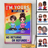 LGBT Couple I‘m Yours Personalized Vertical Poster