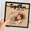 Custom Photo On Wood Personalized 2-Layer Wooden Plaque