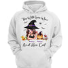 This Witch Loves Wine And Her Cats Personalized Shirt