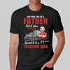 Trucking Dad Caricature Personalized Shirt