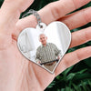 My Mind Still Talks To You Photo Inserted Glow Butterflies Memorial Sympathy Remembrance Keepsake Personalized Heart Shaped Acrylic Keychain