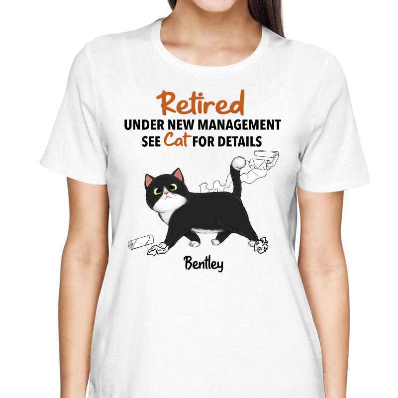 Retired See Fluffy Cats For Details Personalized Shirt