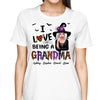 Halloween Love Being Called Grandma Personalized Shirt