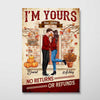 I‘m Yours Fall Season Couple Personalized Poster