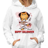 Happy Halloween Scratching Cats Personalized Shirt