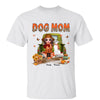 Fall Season Dog Mom On Truck Personalized Shirt