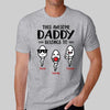 This Dad Belongs To Little Cute Kids Personalized Shirt