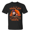 Halloween I‘m The Grandma Witch Personalized Shirt