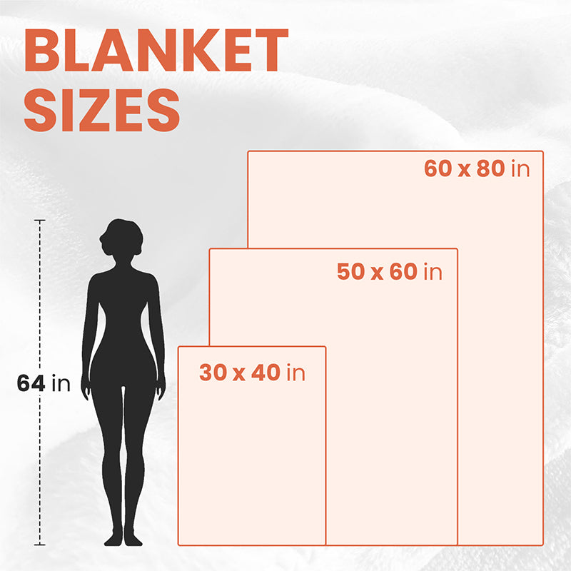 To My Dad Mom From Daughter Son Gift Wood Texture Personalized Fleece Blanket