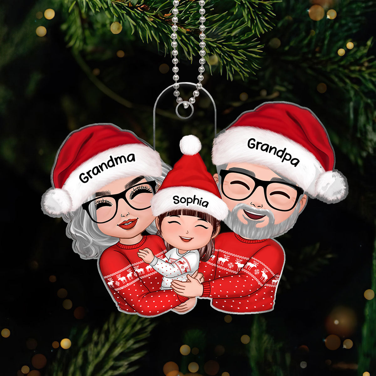 Christmas Ornaments From Grandparents To Grandkid