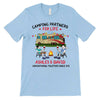 Camping Couple Adventuring Together Stick Personalized Shirt