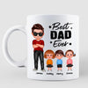 Rockin‘ The Dad Life Doll Dad With Kids Father’s Day Gift Personalized Mug