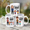 Rockin‘ The Dad Life Doll Dad With Kids Father’s Day Gift Personalized Mug