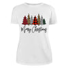 Christmas Tree Buffalo Plaid and Leopard Merry Christmas Shirt