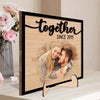 Custom Photo On Wood Personalized 2-Layer Wooden Plaque