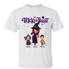 Trick Or Treat Doll Grandma Mom Auntie And Grandkids Personalized Shirt