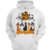 Happy Halloween Cute Sitting Dogs Personalized Shirt