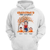 Grandma Pumpkin Grandkids Fall Season Personalized Shirt