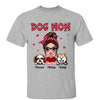 Polka Dot Pattern Doll Dog Mom Personalized Shirt