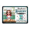 Bakery Made Fresh Daily Personalized Metal Sign