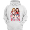 Doll Besties Sitting On Car Personalized Shirt