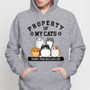 Property Of Cats Father‘s Day Gift Personalized Hoodie Sweatshirt