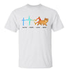 Faith Hope Love Walking Cats Personalized Shirt