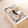 Family Memorial Always With You Cardinal Window View Photo Inserted Personalized Frame Light Box