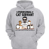 Man And Cats Purrsonal Cat Servant Personalized Hoodie Sweatshirt