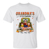 Grandma‘s Little Pumpkin Doll Kids Fall Season Personalized Shirt