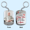 Blossom Tree Cardinal Photo Inserted Family Memorial Remembrance Keepsake Sympathy Gift Personalized Acrylic Keychain