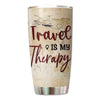 Traveling Girls Old Map Personalized Tumbler