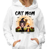 Doll Halloween Witch Cat Mom Personalized Shirt