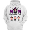 Mom Witch And Kids Halloween Personalized Shirt