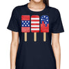 Popsicle 4th of July American Family Matching Independence Day Shirt