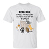 Forget Father‘s Day Cats Scratching Chair Personalized Shirt