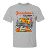 Black And White Checkered Truck Grandma Pumpkins Personalized Shirt