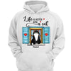 Fluffy Cats On Window Personalized Shirt