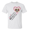 Road To My Heart Peeking Dogs Personalized Shirt