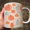 Fall Season Pumpkin Pattern Mug