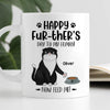 Happy Further‘s Day Angry Cats Personalized Mug