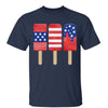 Popsicle 4th of July American Family Matching Independence Day Shirt