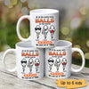 Funny Gift For Dad Came Out Of Your Balls Personalized Mug