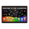 Classroom Handprints Footprints Stick Kids Personalized Doormat