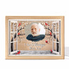 Family Memorial Always With You Cardinal Window View Photo Inserted Personalized Frame Light Box