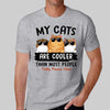 My Cats Cooler Than People Personalized Shirt