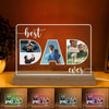 Best Dad Ever Photo Personalized LED Night Light