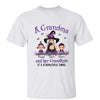 Halloween Grandma Mom Witch & Doll Kid Beautiful Thing Personalized Shirt