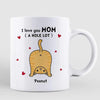Cat Mom Love You A W-hole Lot Personalized Mug