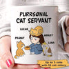 Cat Purrsonal Servant Chibi Girl Personalized Mug